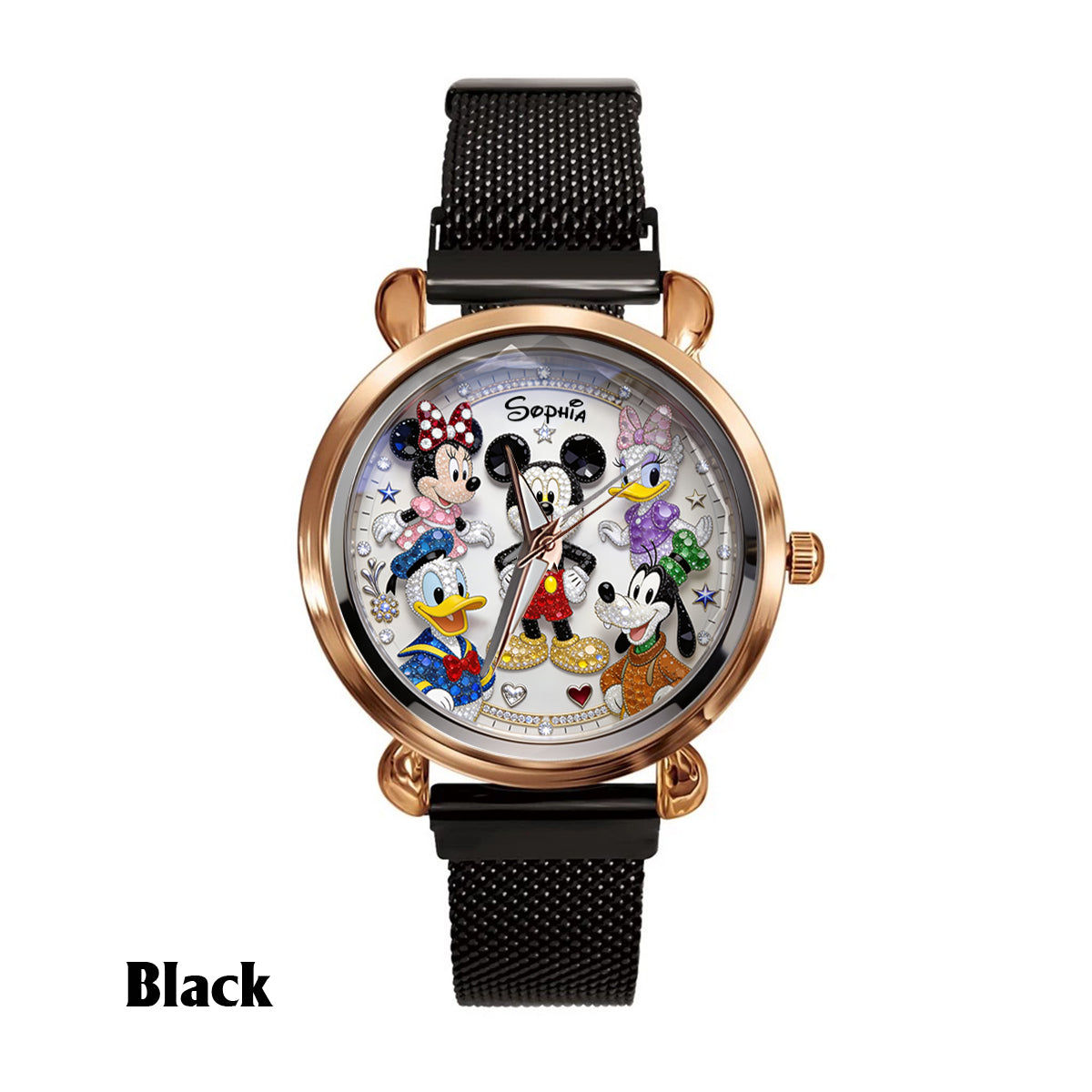 Magic Hours - Personalized Mouse Women Hand Watch