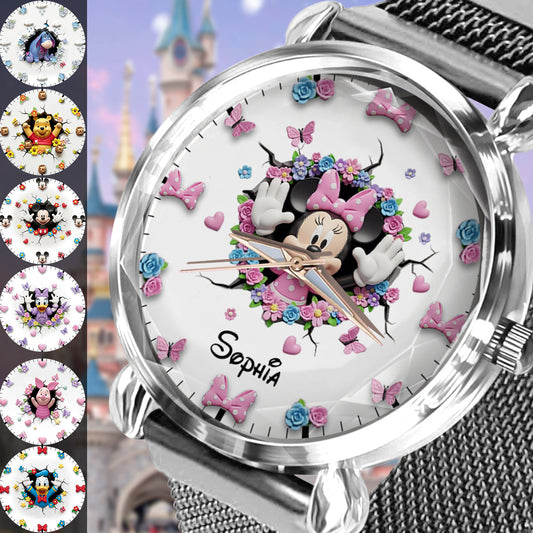 Magical World - Personalized Mouse Women Hand Watch