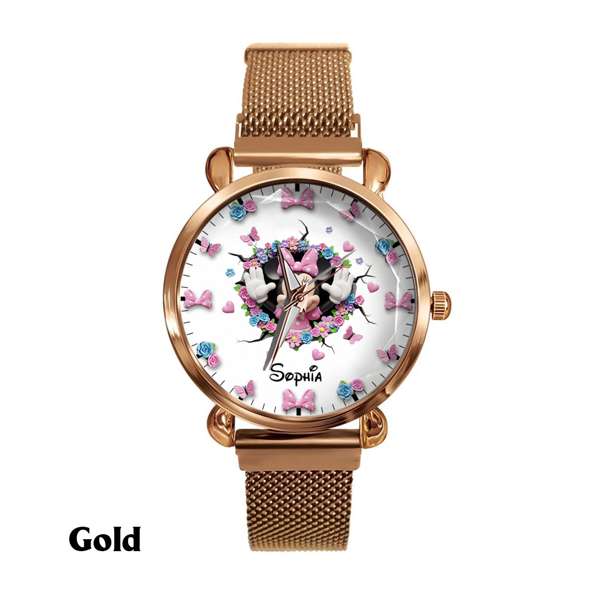 Magical World - Personalized Mouse Women Hand Watch