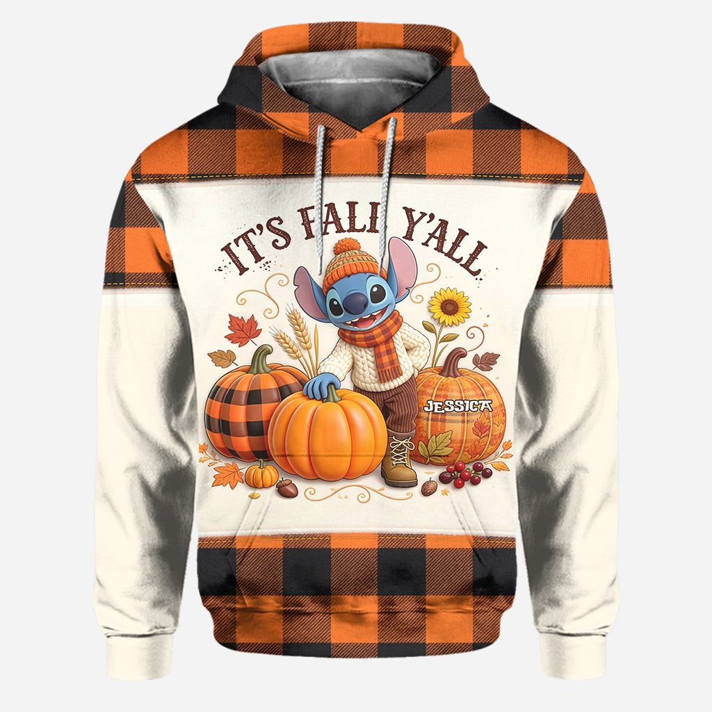 It's Fall Y'All - Personalized Ohana Hoodie and Leggings