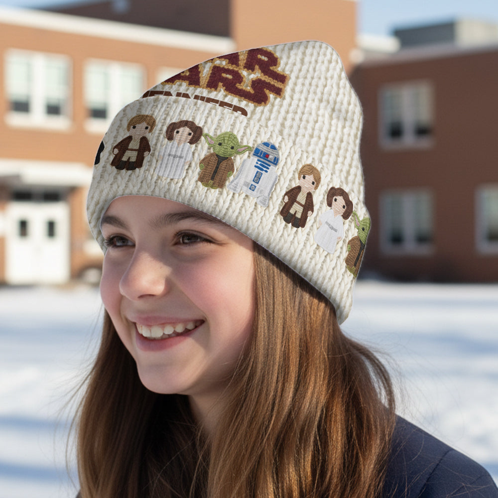 The Galaxy - Personalized The Force Beanie Hat