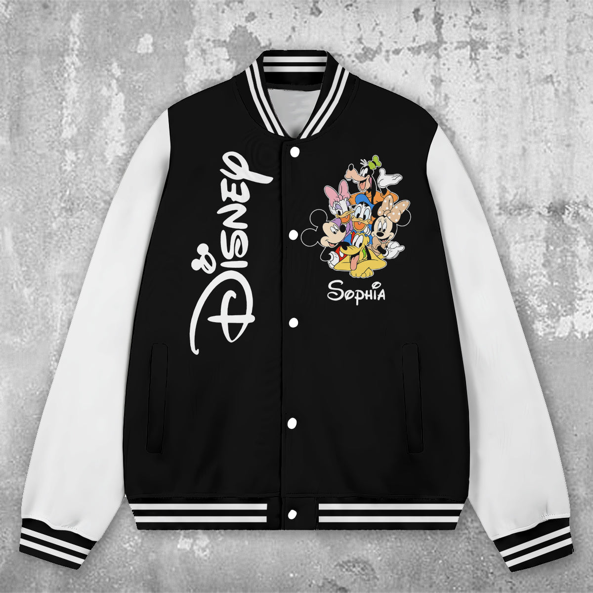 Magical Day - Personalized Mouse Varsity Jacket
