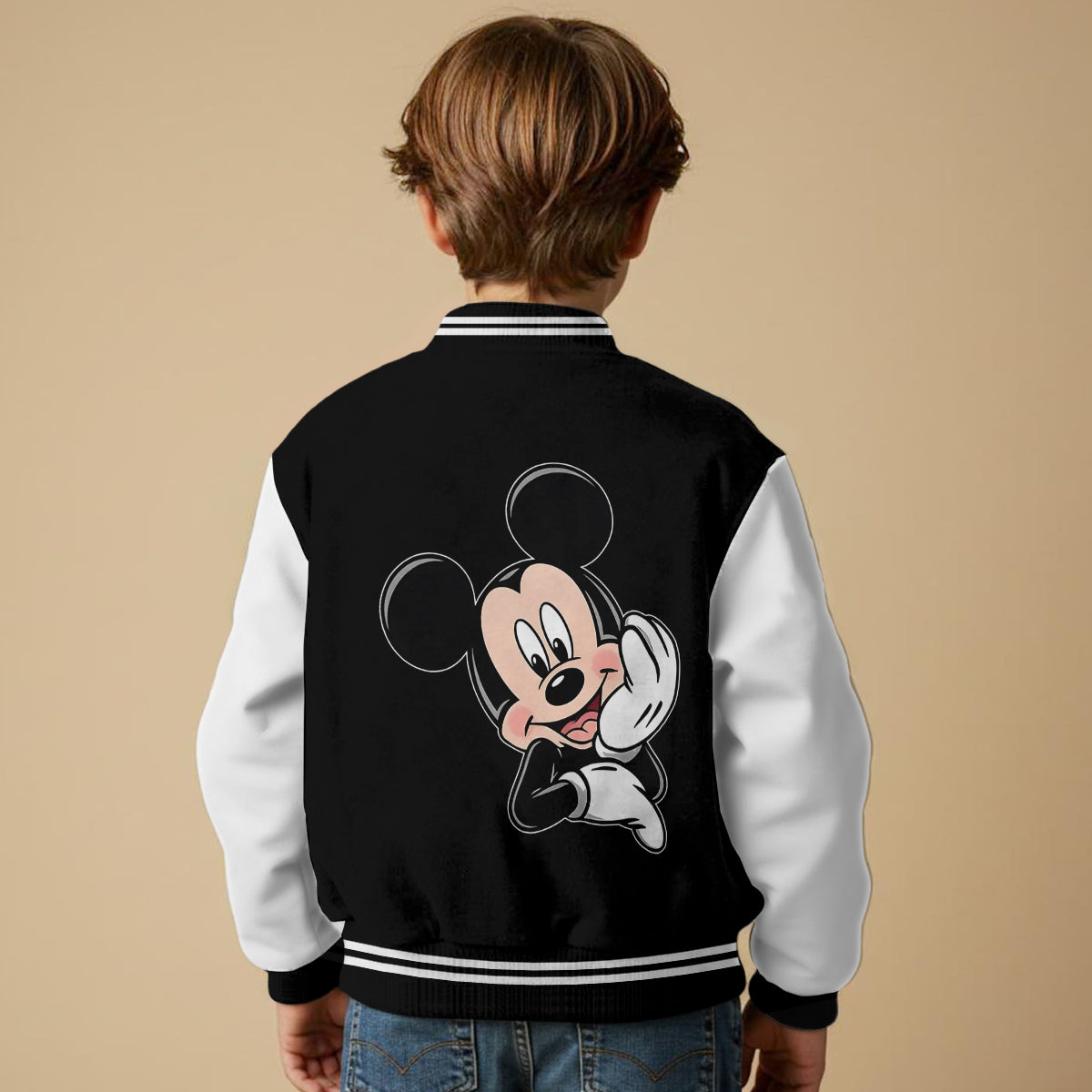 Magical Day - Personalized Mouse Varsity Jacket