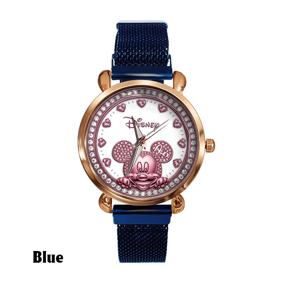 Peeking Mouse Ears - Personalized Mouse Women Hand Watch