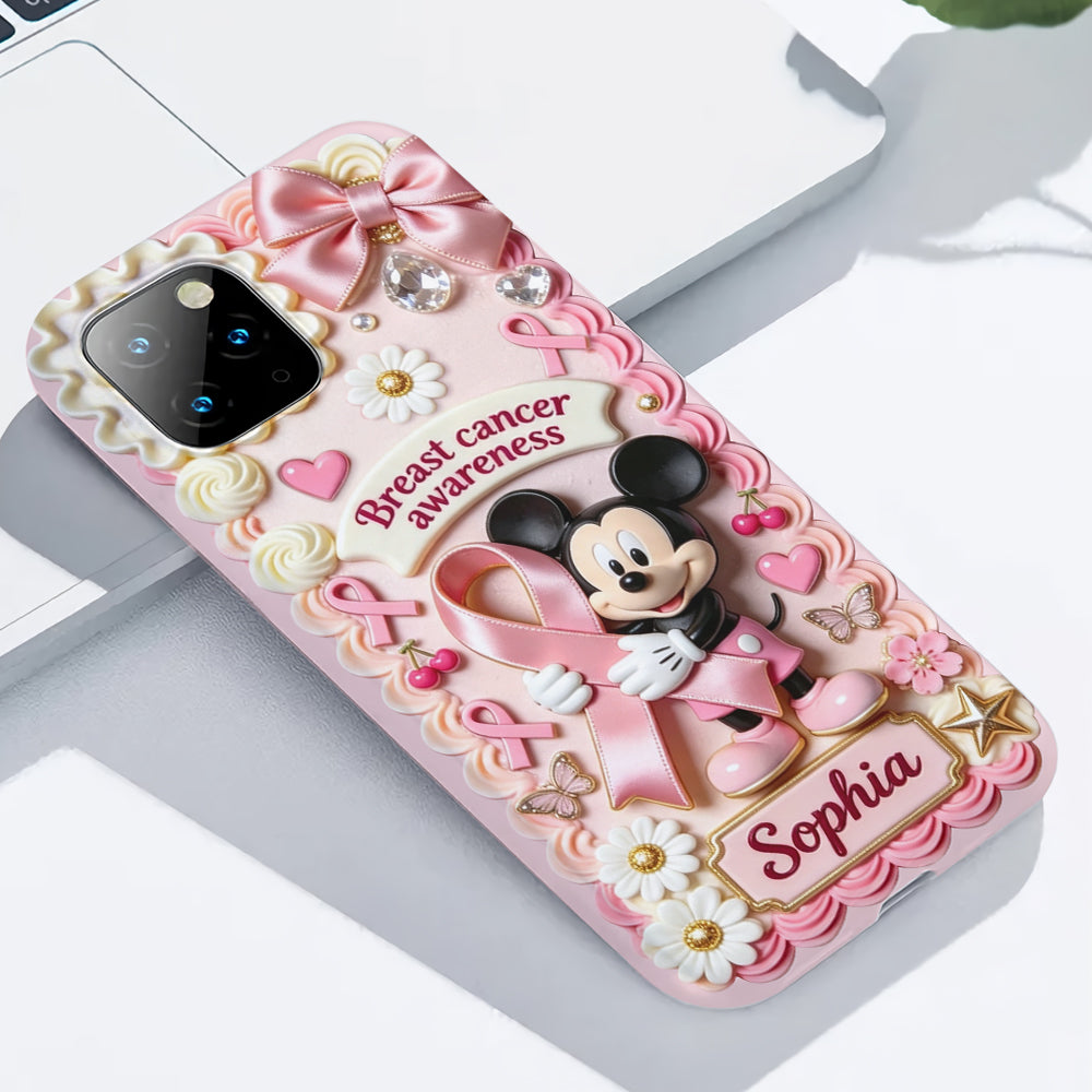 Breast Cancer Awareness - Personalized Breast Cancer Awareness Full Print Phone Case