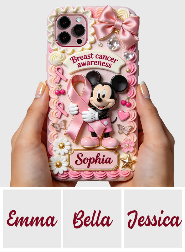 Breast Cancer Awareness - Personalized Breast Cancer Awareness Full Print Phone Case