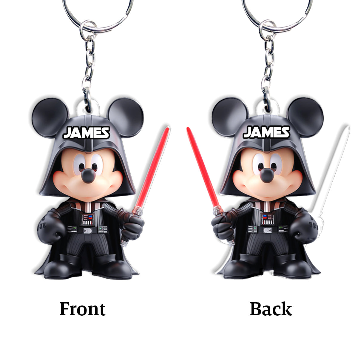 Mouse In The Galaxy - Personalized The Force Keychain