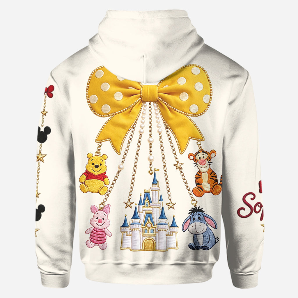 Friends - Personalized Yellow Bear Hoodie and Leggings