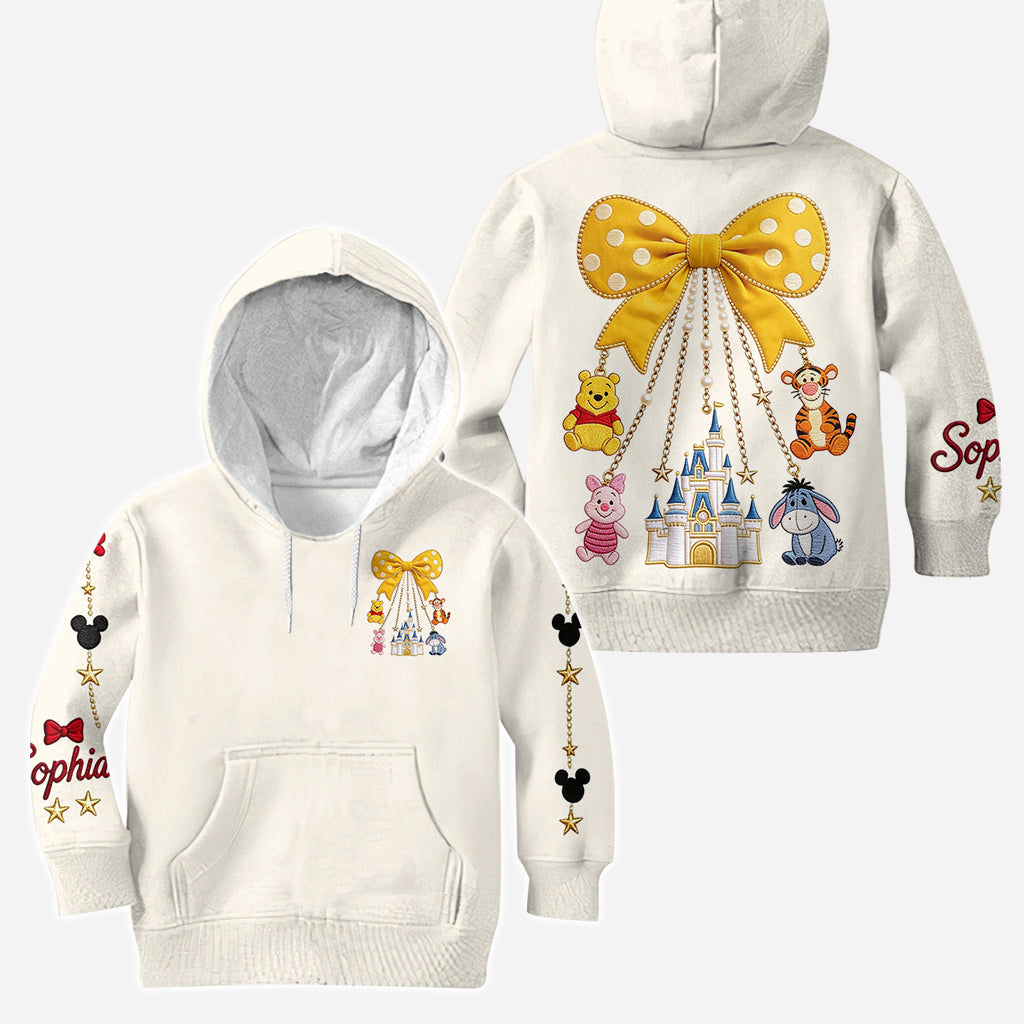 Friends - Personalized Yellow Bear Hoodie and Leggings