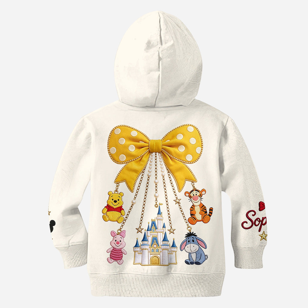 Friends - Personalized Yellow Bear Hoodie and Leggings