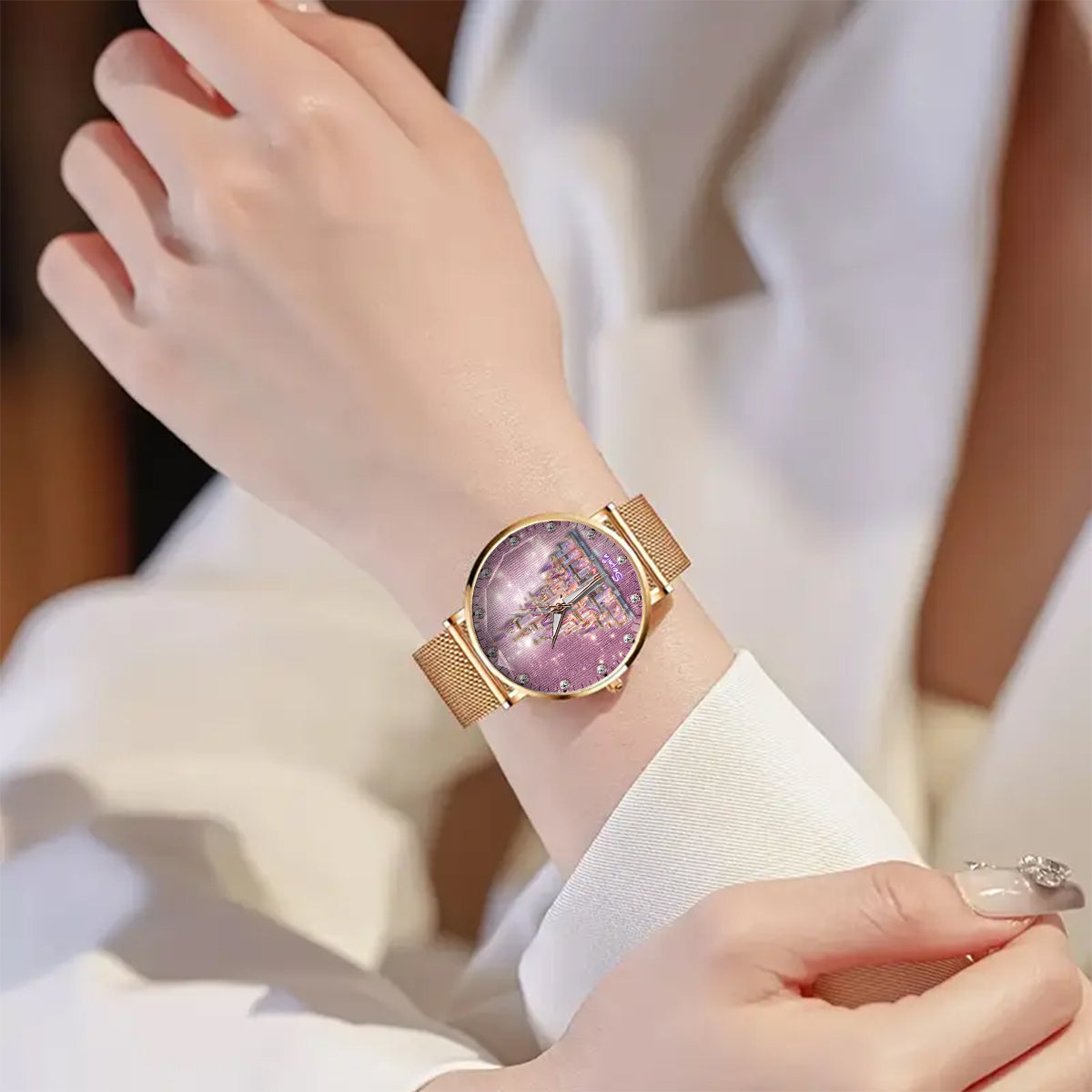 Magic Castle - Personalized Mouse Women Hand Watch