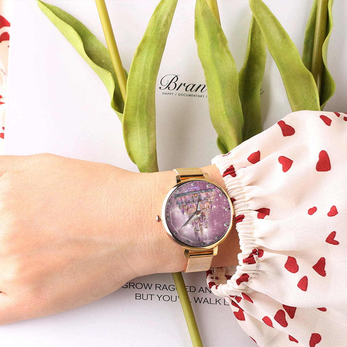 Magic Castle - Personalized Mouse Women Hand Watch