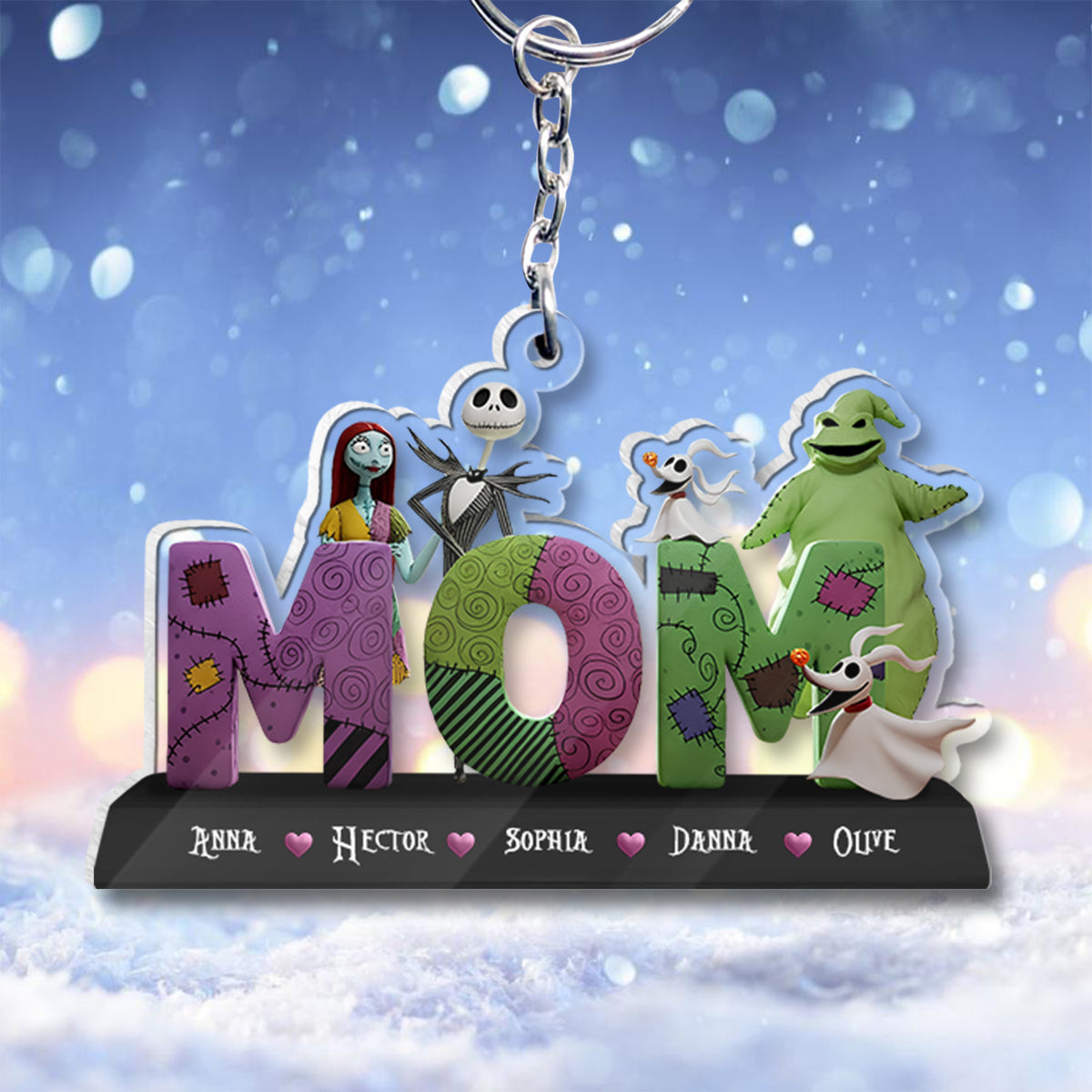 Mother Of Nightmare - Personalized Nightmare Transparent Keychain