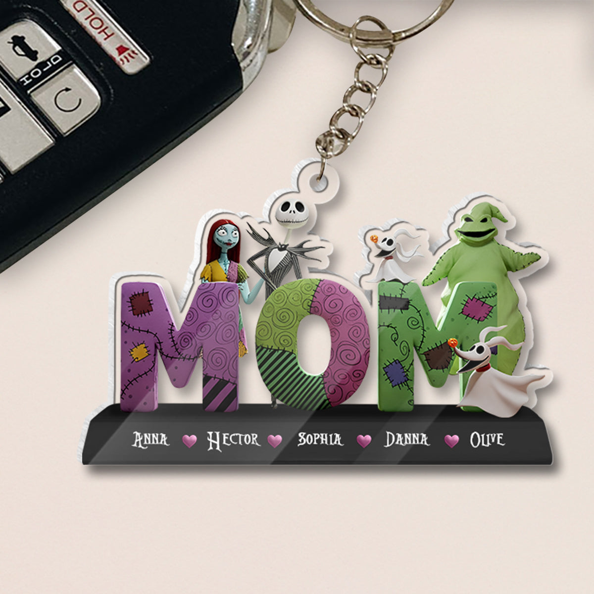 Mother Of Nightmare - Personalized Nightmare Transparent Keychain