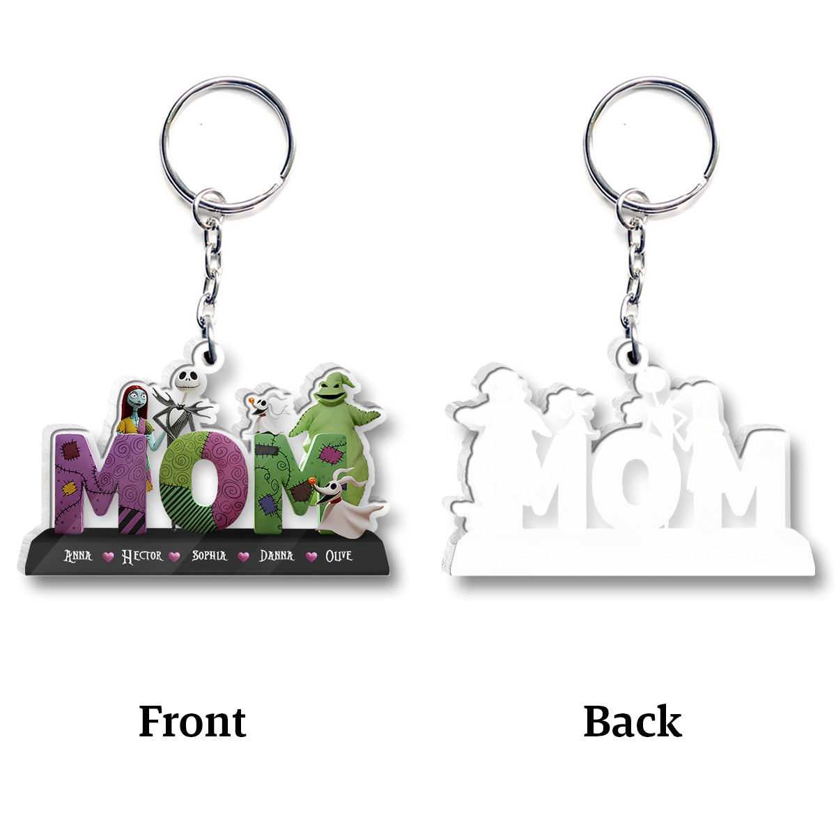 Mother Of Nightmare - Personalized Nightmare Transparent Keychain