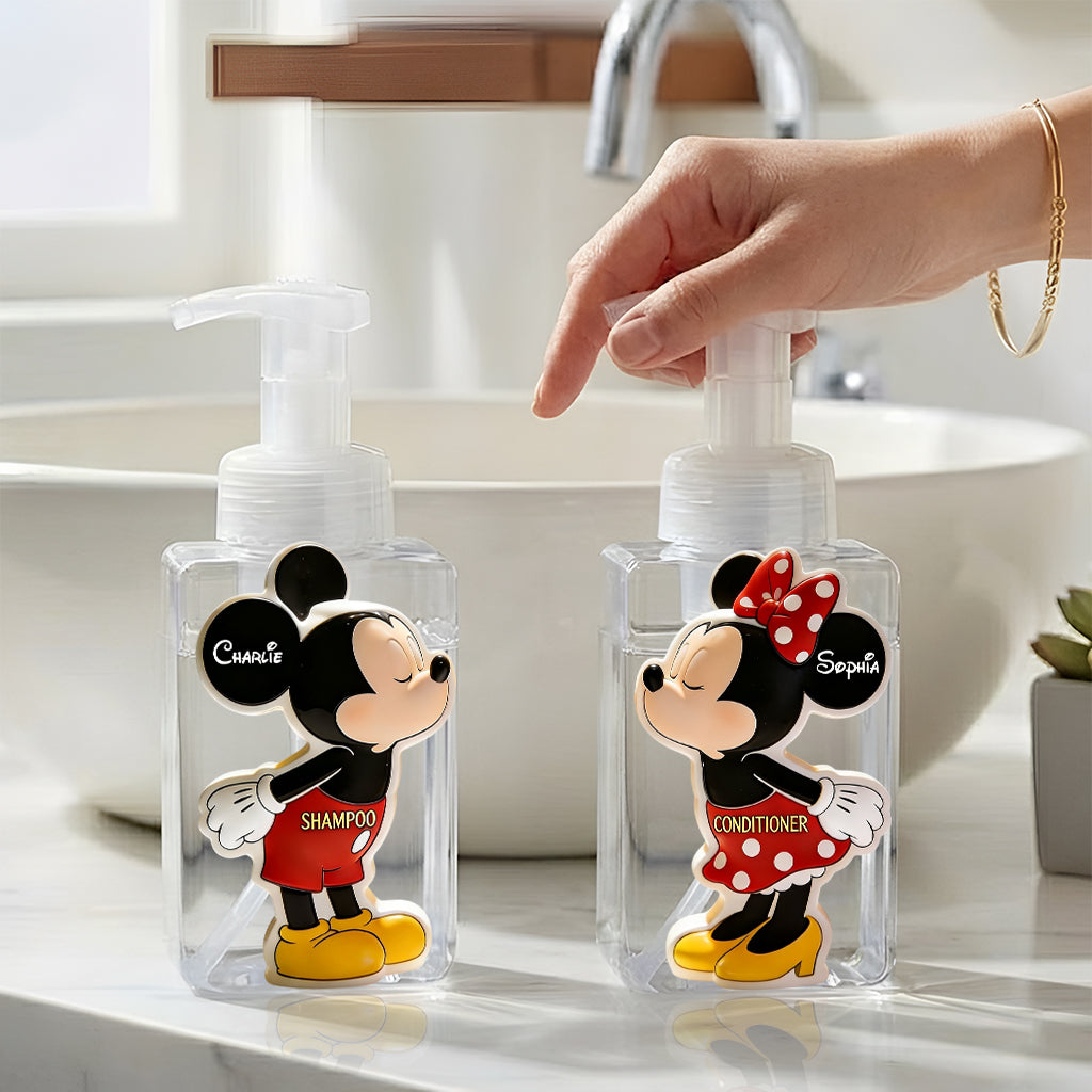 Mouse Couple - Personalized Mouse Pump Dispenser