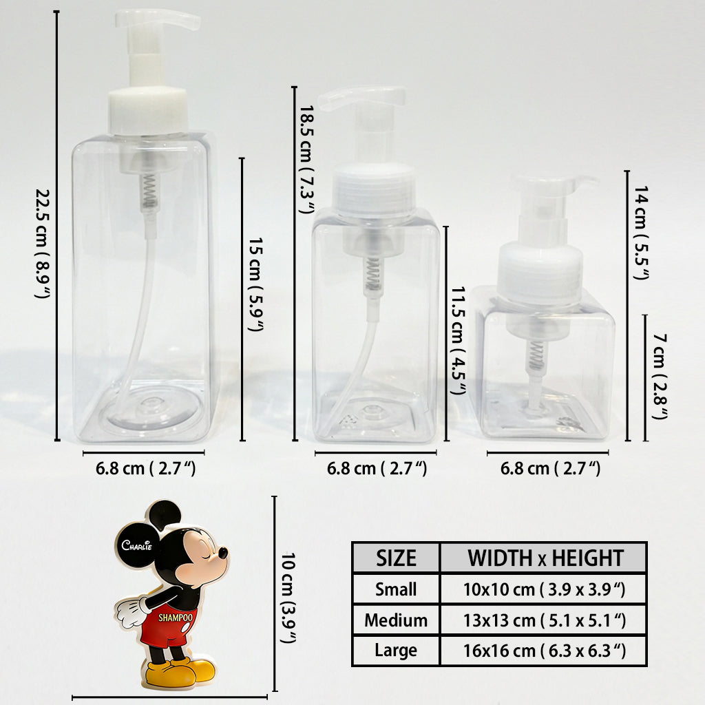 Mouse Couple - Personalized Mouse Pump Dispenser
