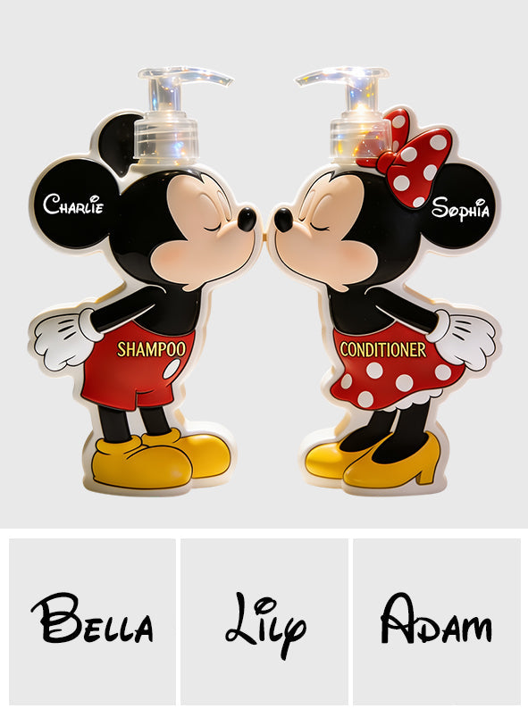 Mouse Couple - Personalized Mouse Pump Dispenser