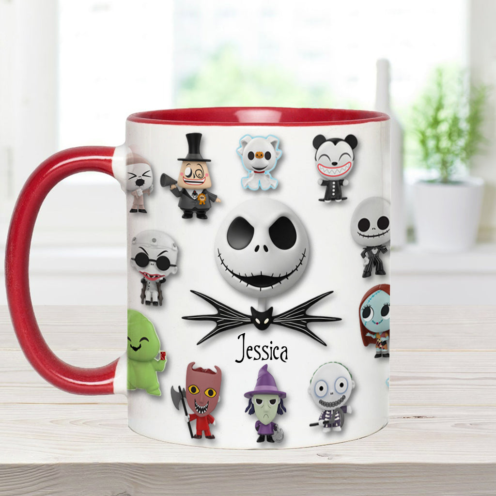 Nightmares - Personalized Nightmare Accent Mug