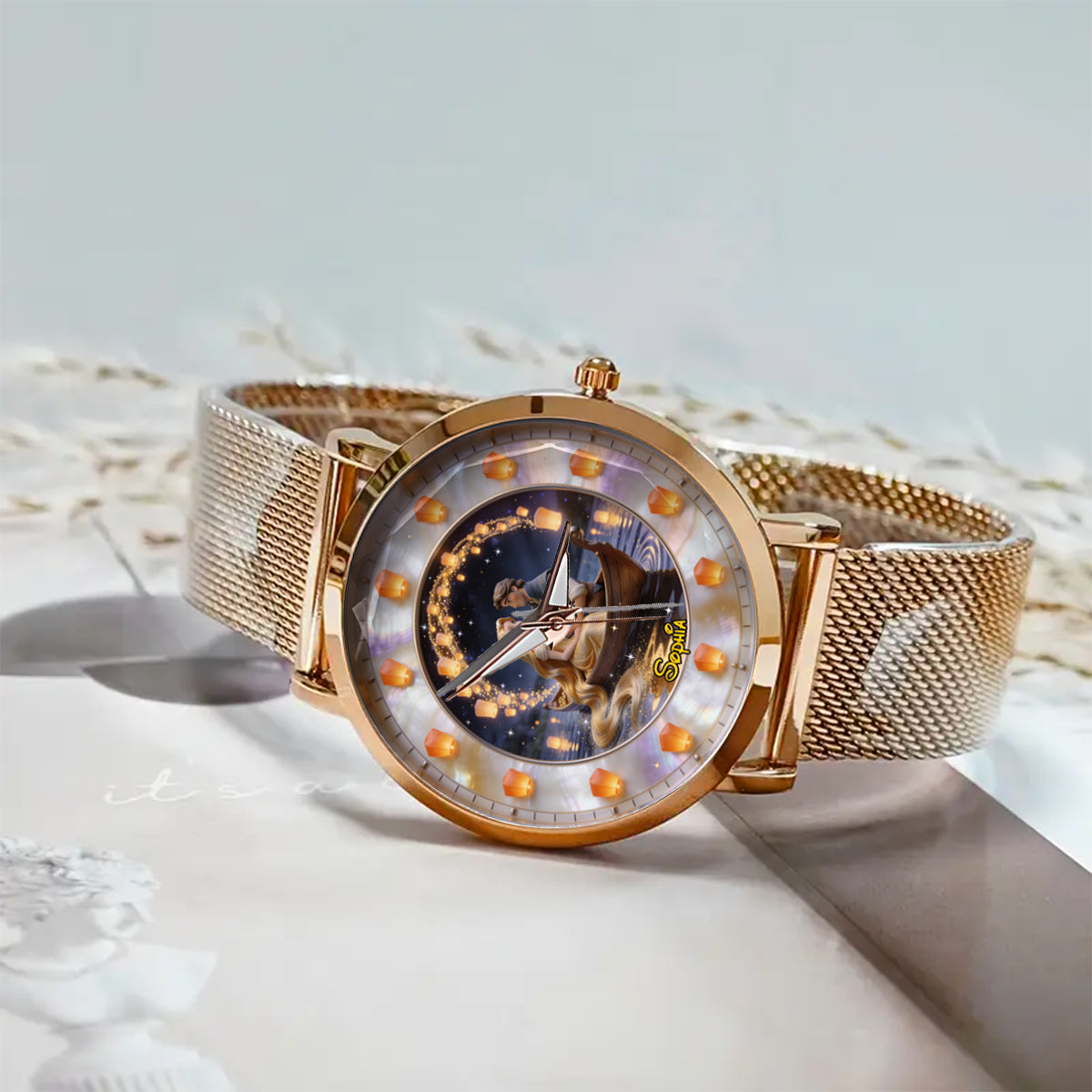 A New Light - Personalized Mouse Women Hand Watch