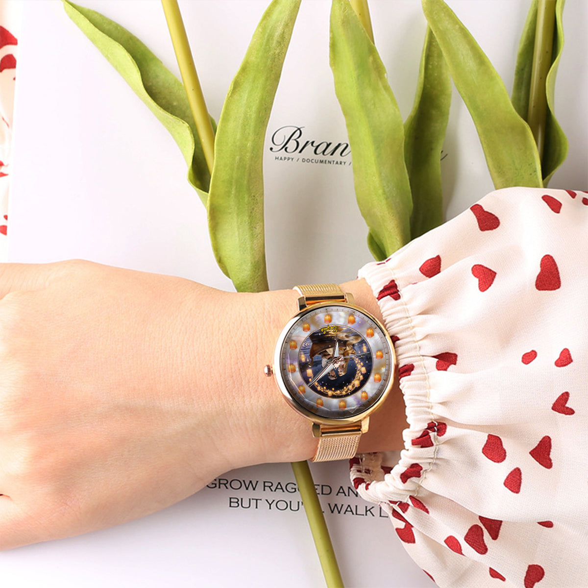 A New Light - Personalized Mouse Women Hand Watch