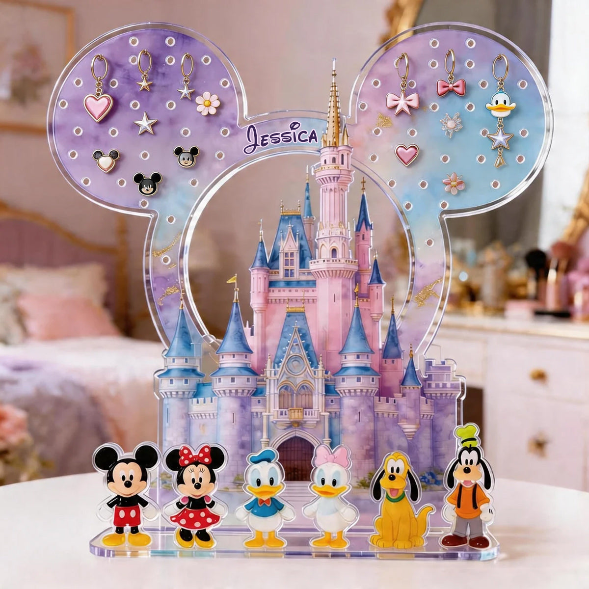 Magical Castle - Personalized Dream Trip Jewelry Holder