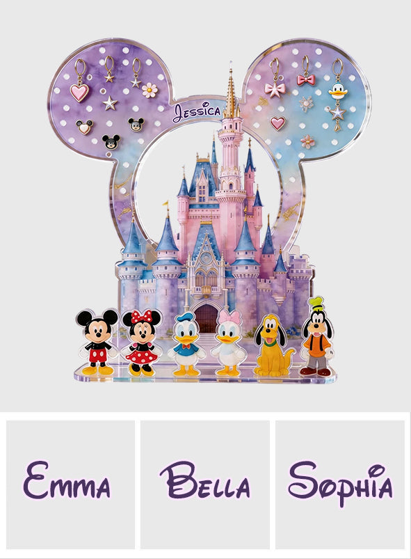 Magical Castle - Personalized Dream Trip Jewelry Holder