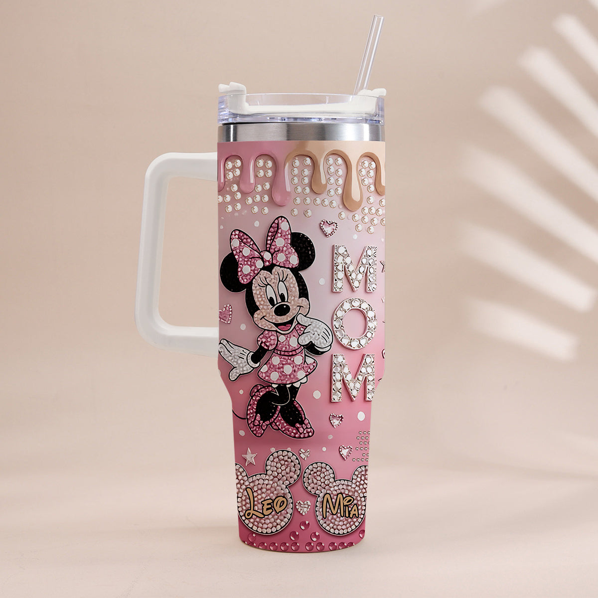 Mouse Mama - Personalized Mouse Tumbler With Handle
