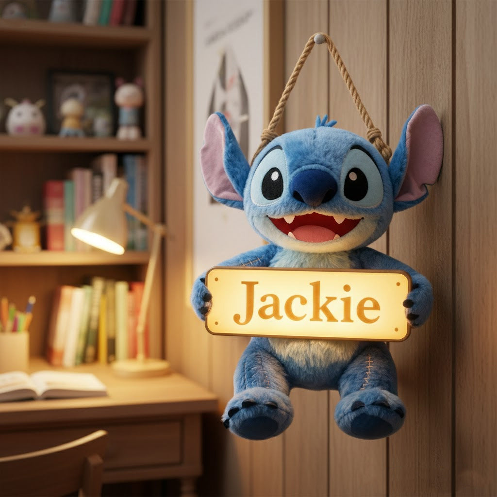 Magical Name Sign Room - Personalized Ohana LED Light Acrylic Sign