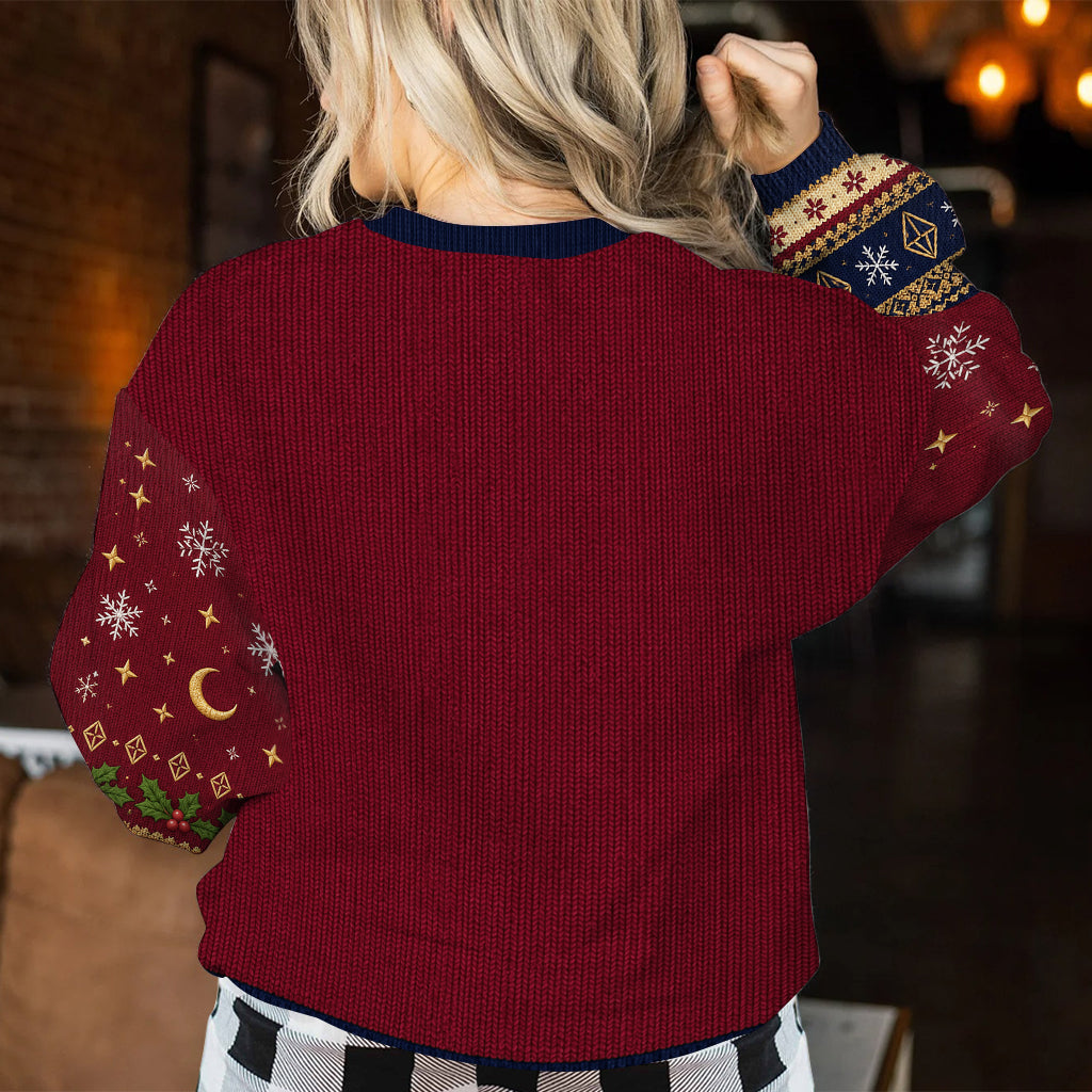Magical Christmas - Personalized Mouse Ugly Sweater