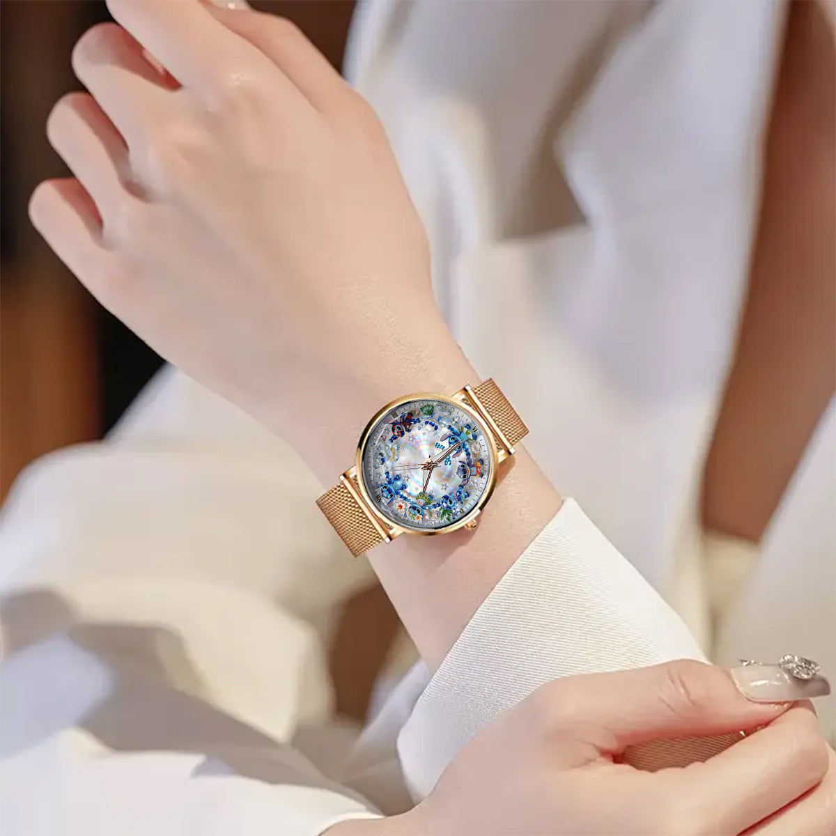 Ohana Means Family - Personalized Ohana Women Hand Watch