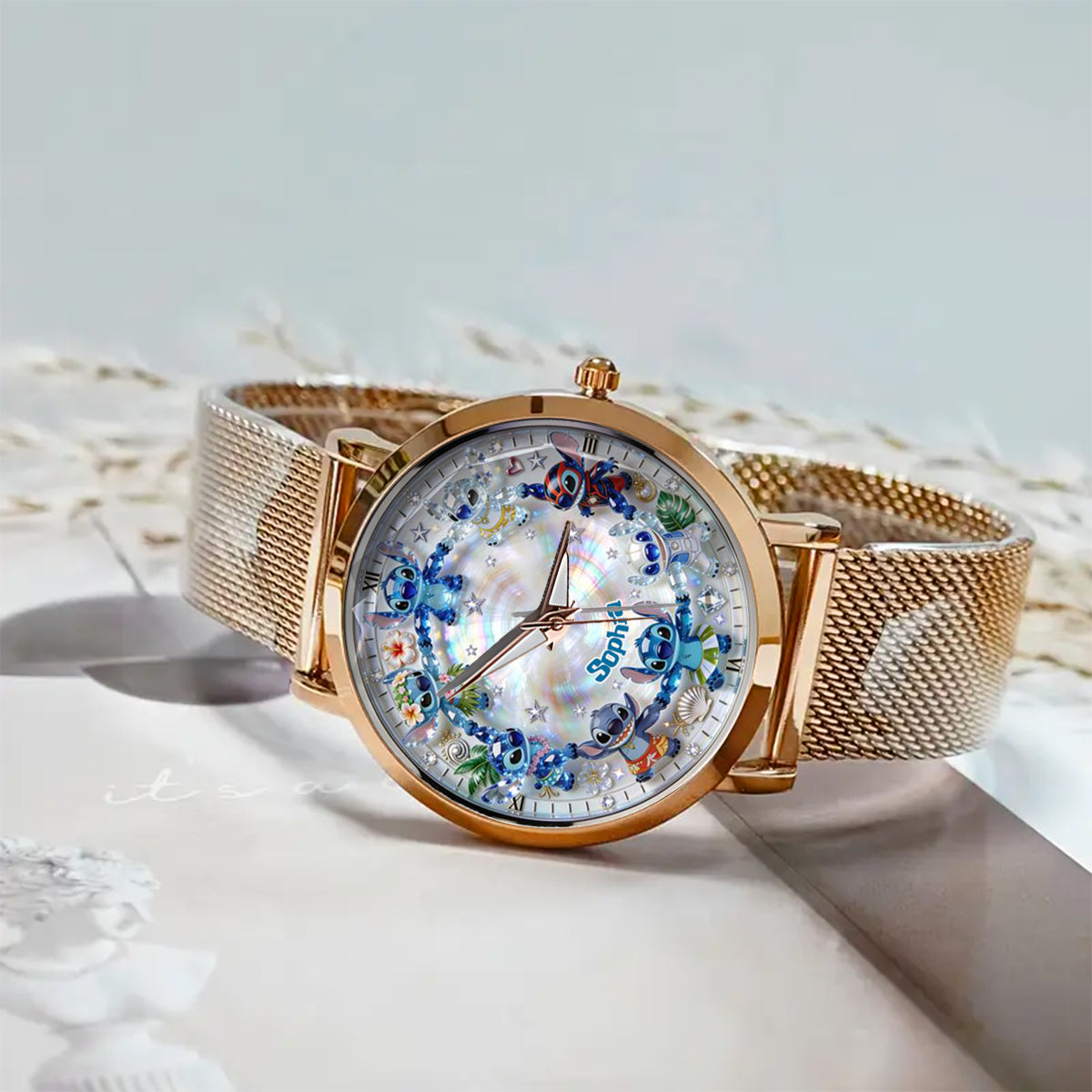 Ohana Means Family - Personalized Ohana Women Hand Watch