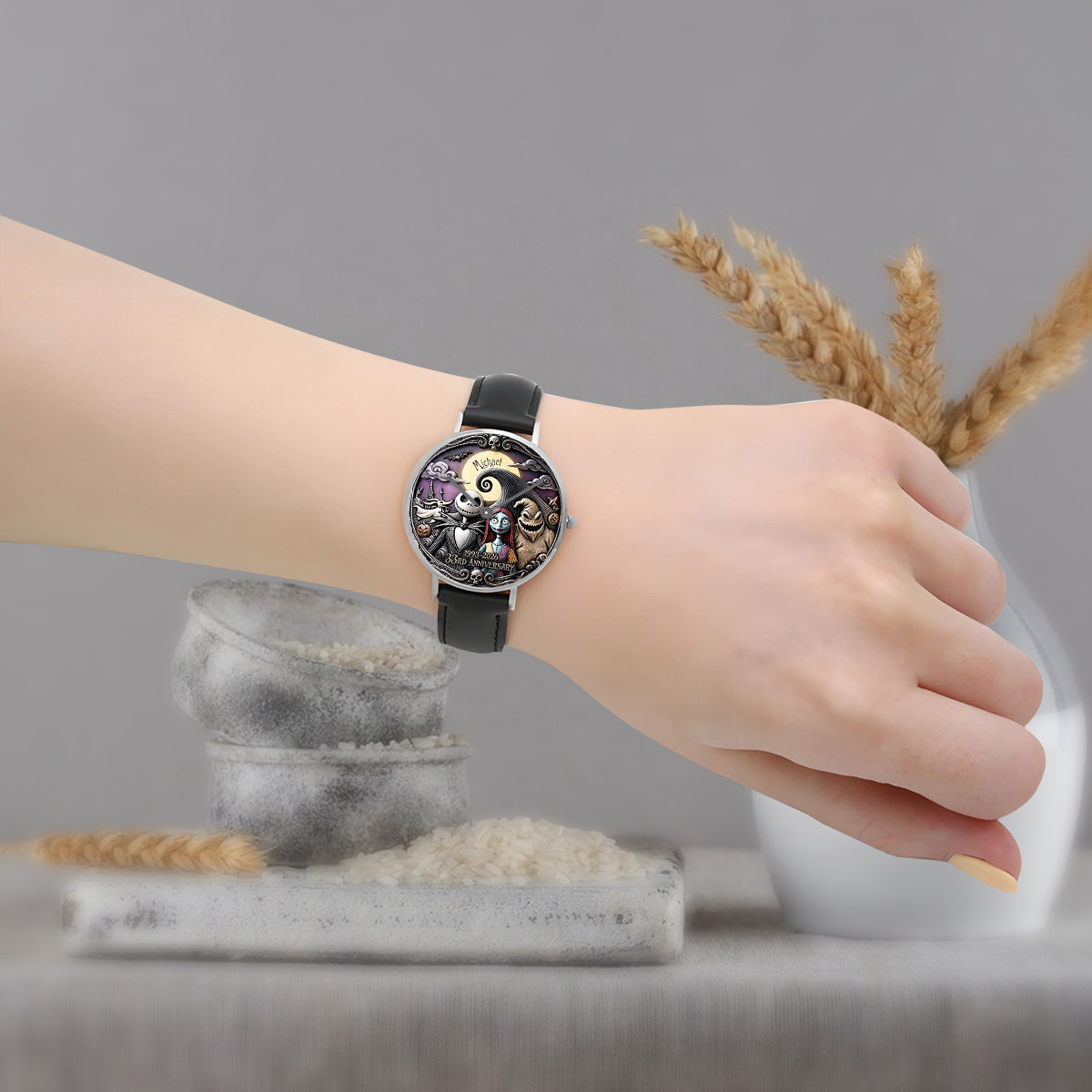 33rd Anniversary - Personalized Nightmare Hand Watch