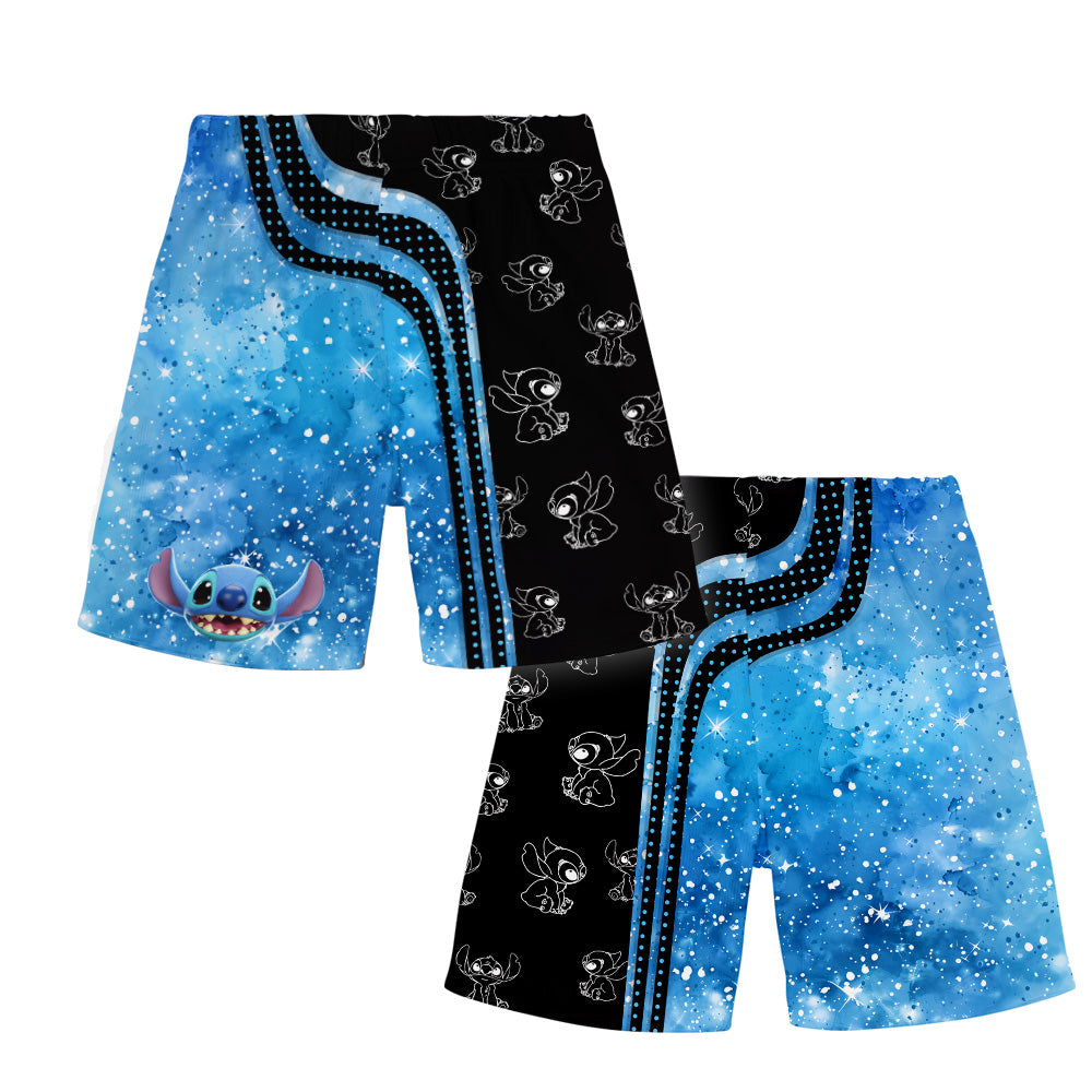 Ohana Summer Vibe - Personalized Ohana Kid T-shirt & Shorts