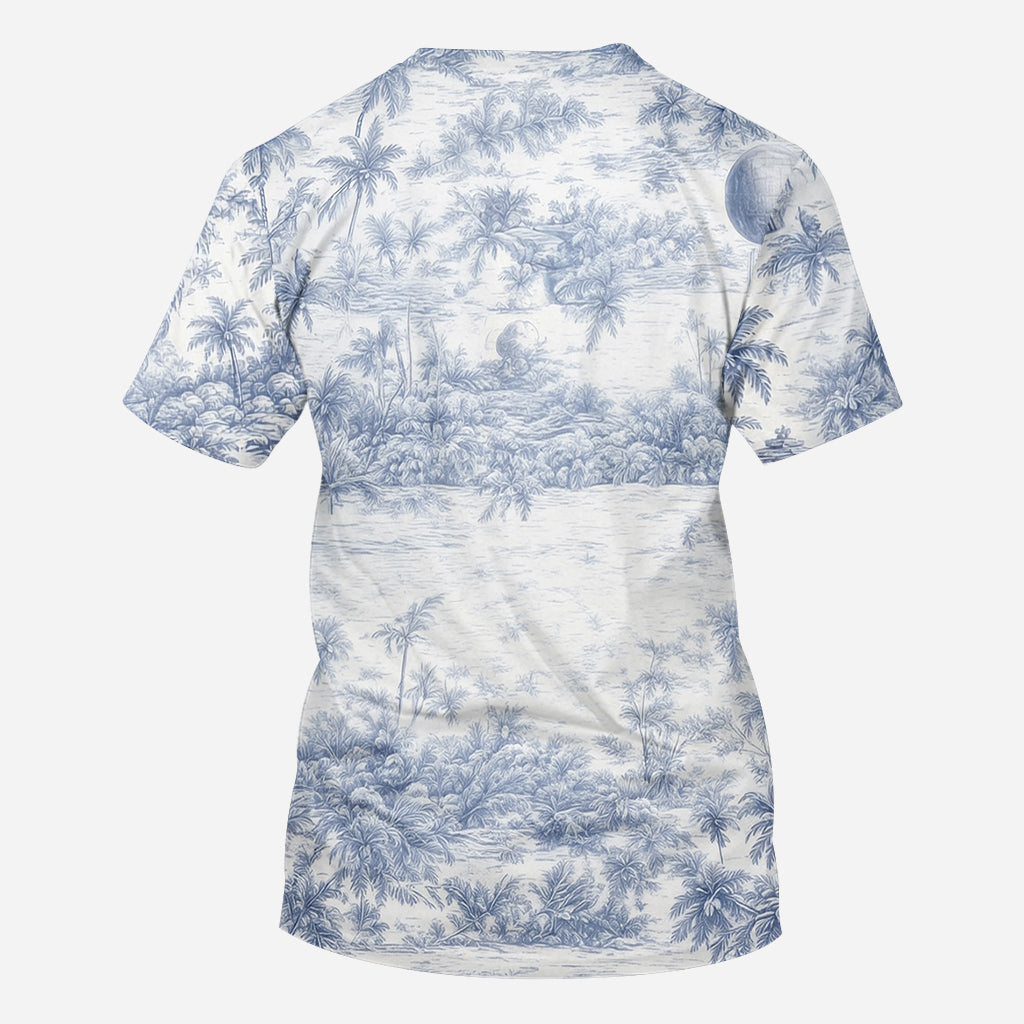 50 Years Celebration - Personalized The Force All Over Shirt