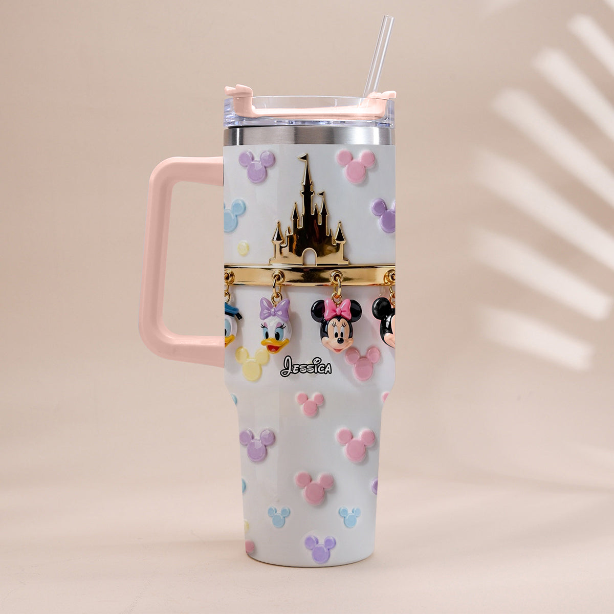 Friends - Personalized Mouse Tumbler With Handle