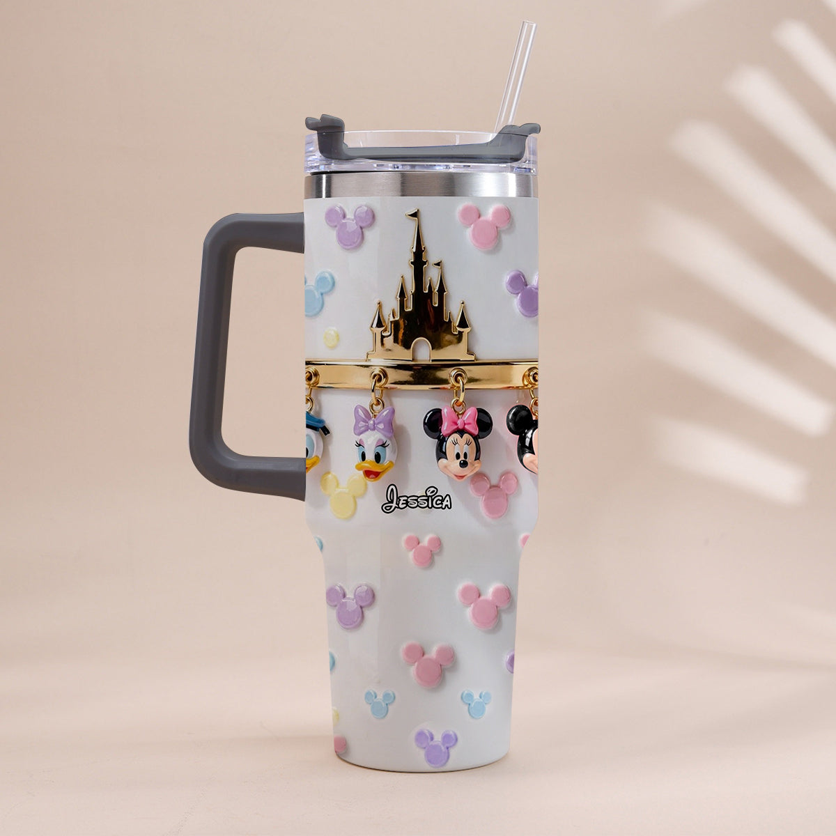 Friends - Personalized Mouse Tumbler With Handle