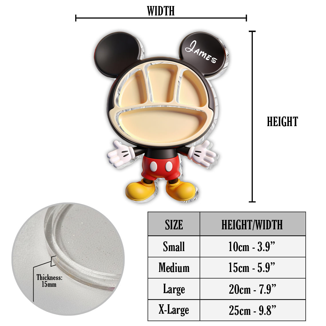 Magical Friend - Personalized Mouse Catch-All Tray