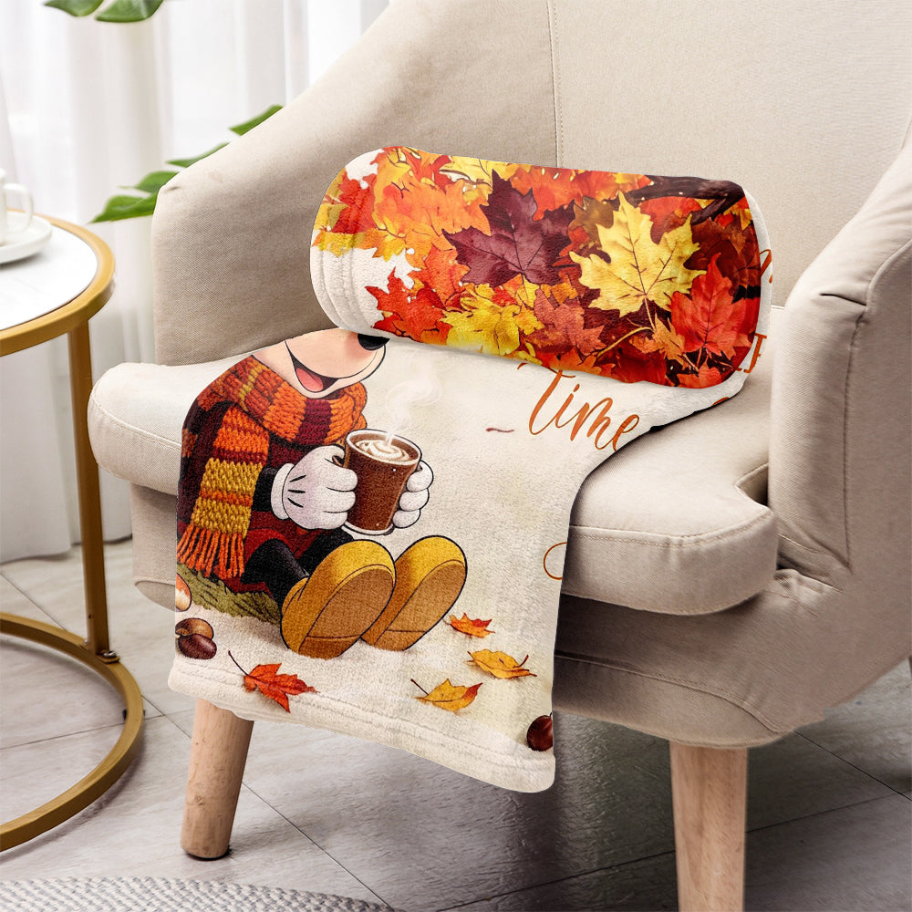 Fall Vibes - Personalized Mouse Blanket