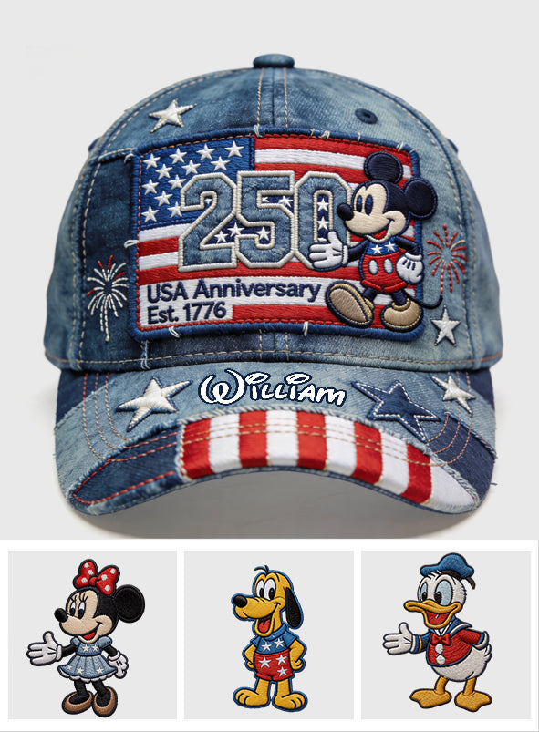 250th Anniversary - Personalized Mouse Classic Cap