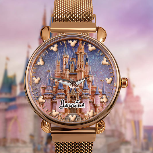 Magical Moments - Personalized Mouse Women Hand Watch
