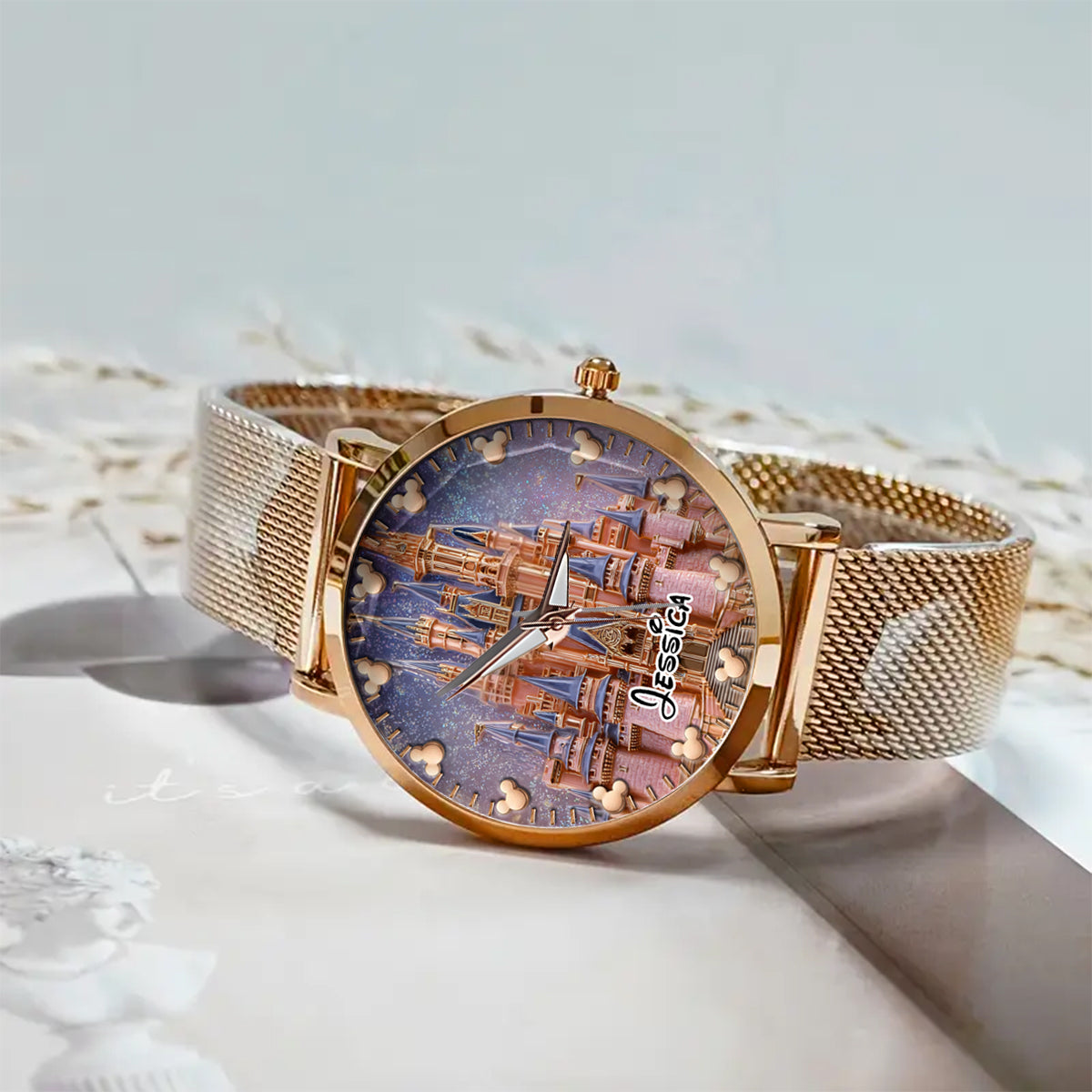 Magical Moments - Personalized Mouse Women Hand Watch