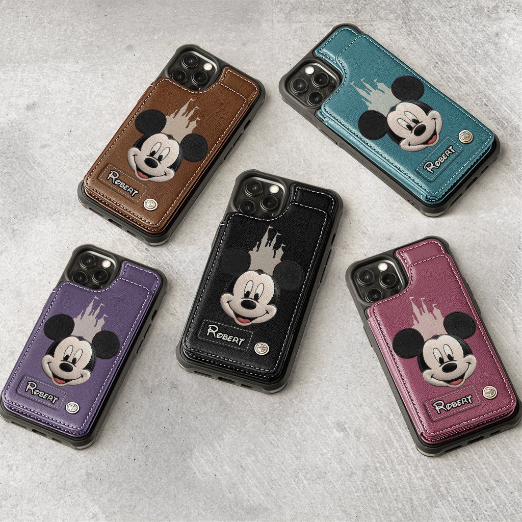 Dream Magic Custom Name - Personalized Mouse Wallet Phone Case