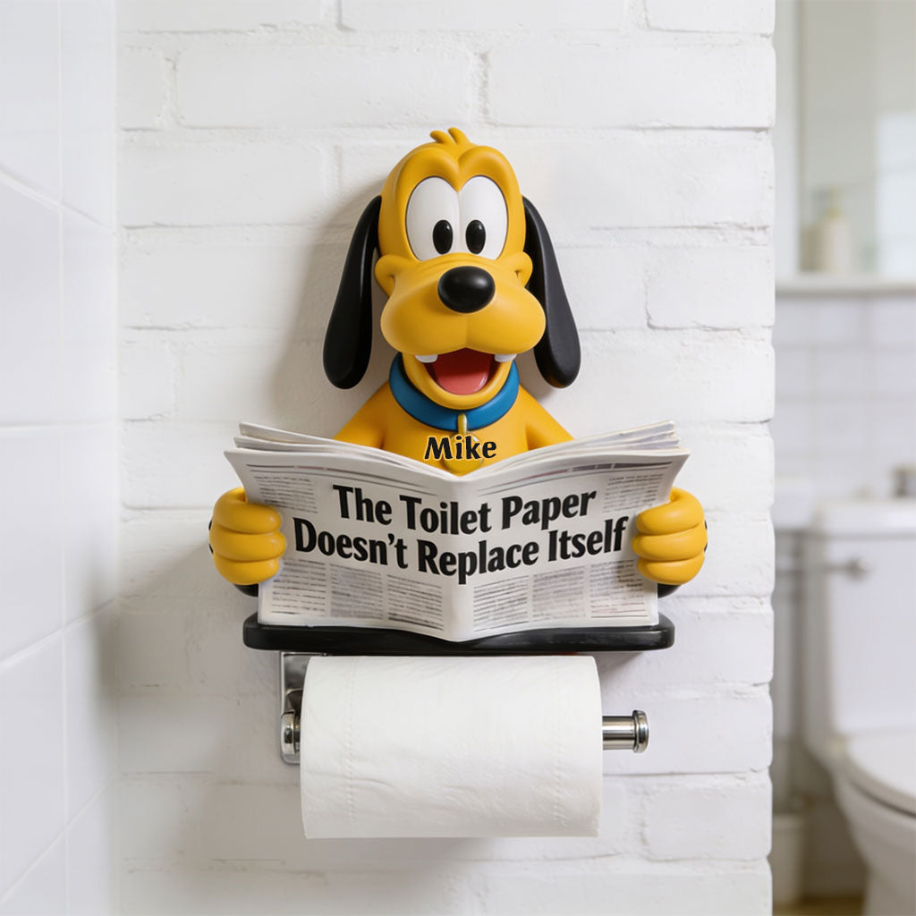 The Toilet Paper Doesn't Replace Itself - Personalized Mouse Toilet Paper Holder