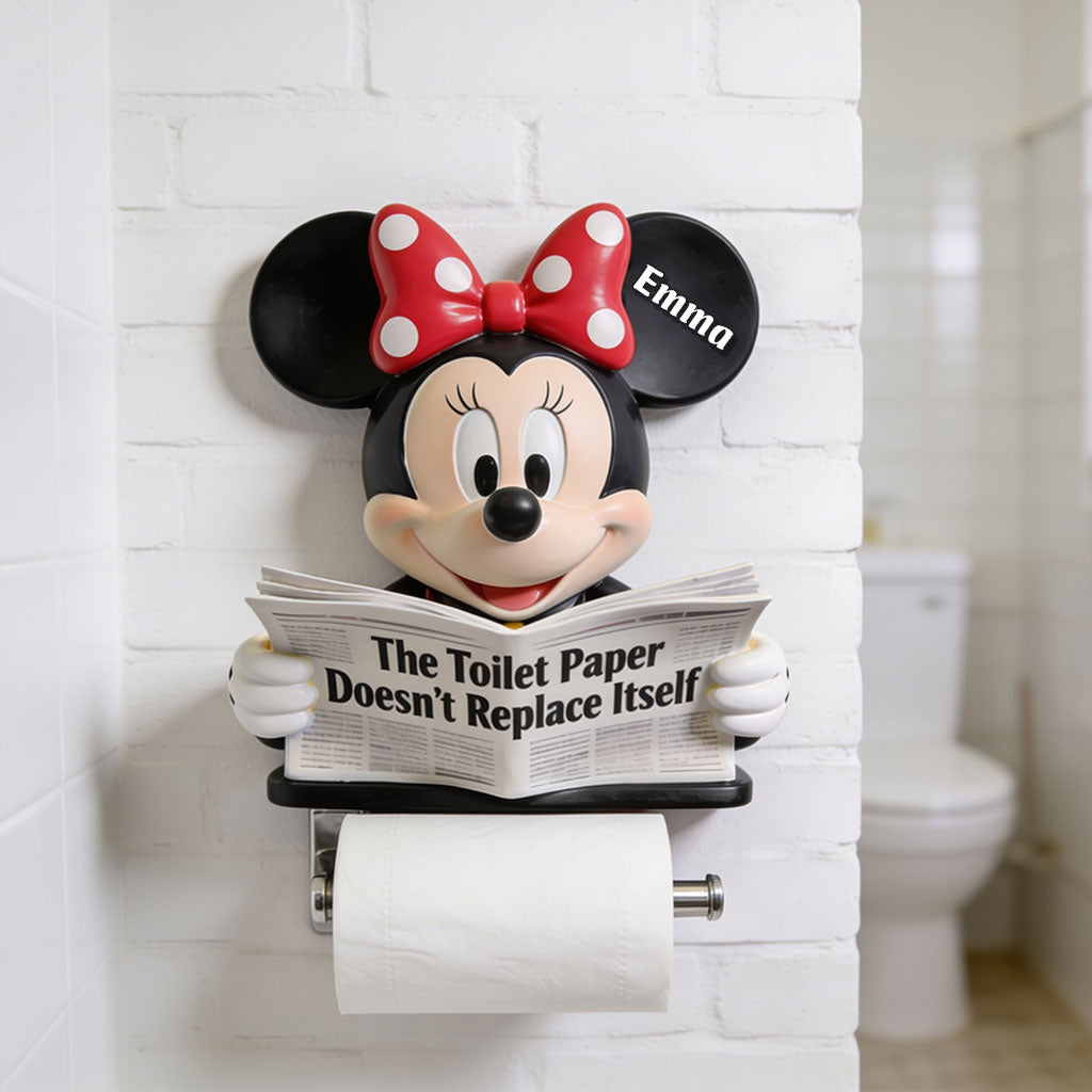 The Toilet Paper Doesn't Replace Itself - Personalized Mouse Toilet Paper Holder