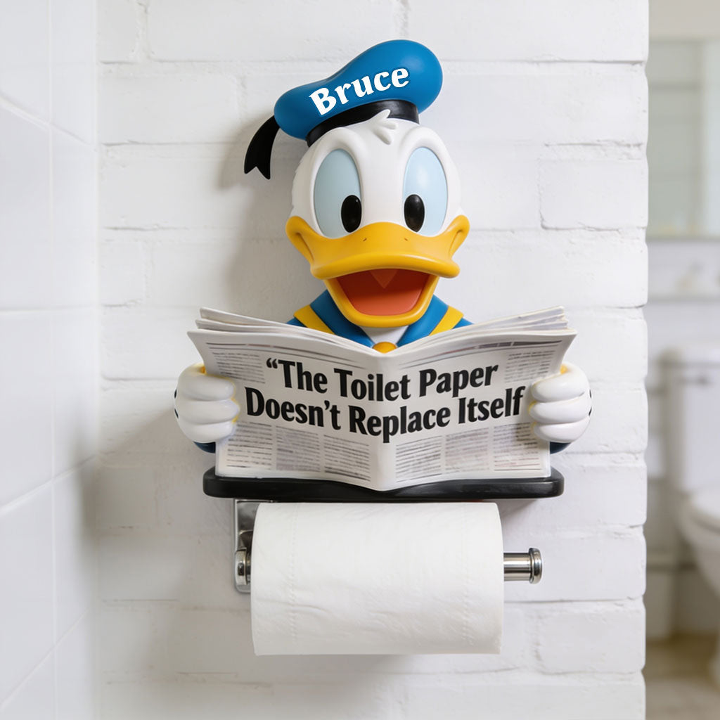 The Toilet Paper Doesn't Replace Itself - Personalized Mouse Toilet Paper Holder