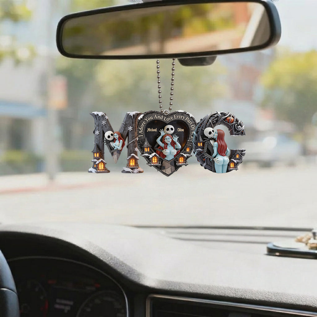 I Love You - Personalized Nightmare Premium 3D Ornament