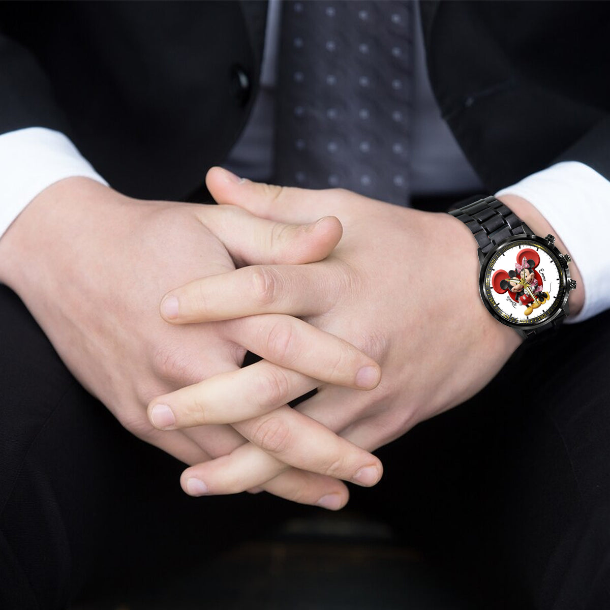 Couple Gift - Personalized Mouse Hand Watch