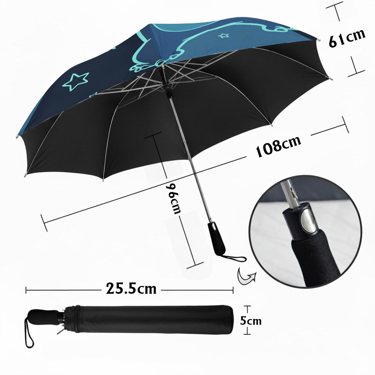 Alien Buddy - Personalized Ohana Umbrella