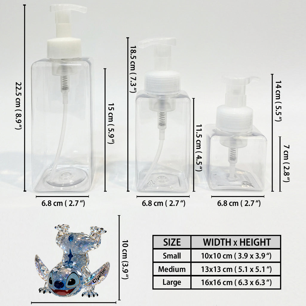 Cute Blue Alien - Personalized Ohana Soap Dispenser